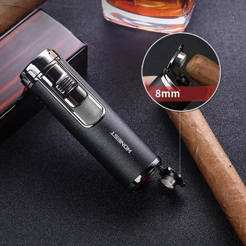 Honest Cigar Gas Lighter Torch Windproof Spray Gun