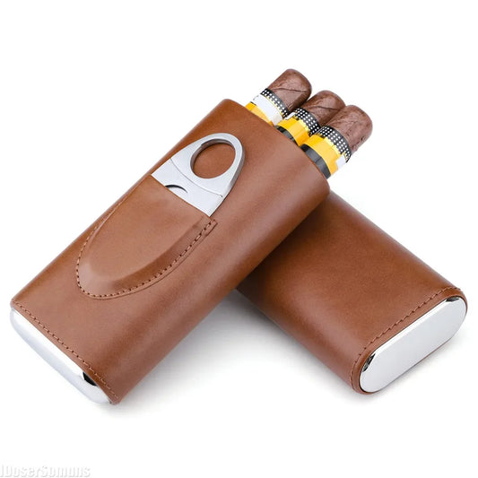 Cigar Holder Case | Cigar Portable Humidor | El Puro Cigar Store