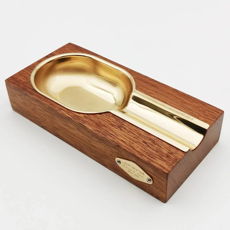 Ashtray For Cigarette | Walnut Cigar Ashtray | El Puro Cigar Store