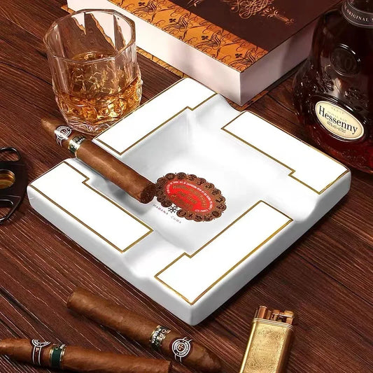 4 Slot Cigar Ashtray | Cigar Ashtray Home Office | El Puro Cigar Store